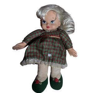 Sweet Faith Plush Doll God Bless Everyone Musical Christmas DSI 2001 14”